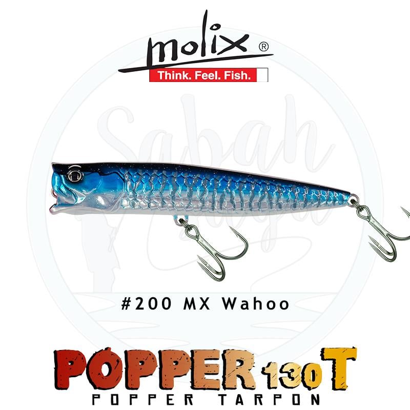 Molix Popper 130T Tarpon 13cm 38gr MX Wahoo