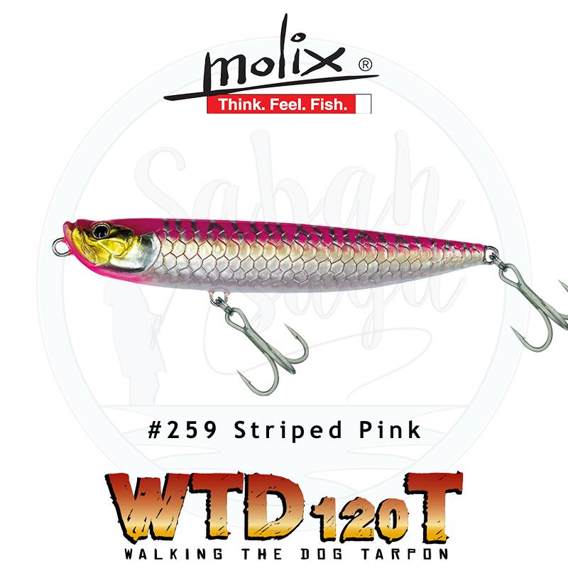 Molix WTD-120T Tarpon 12cm 25gr Striped Pink