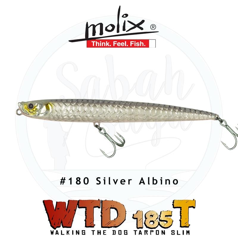 Molix WTD-185T Tarpon 18.5cm 34gr Silver Albino