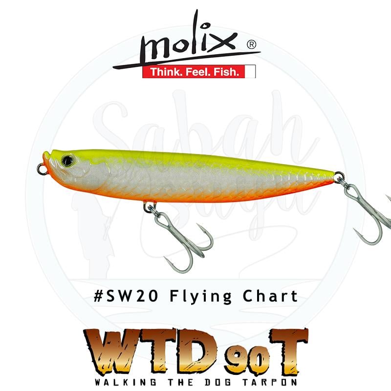 Molix WTD-90T Tarpon 9cm 10gr Flying Chart