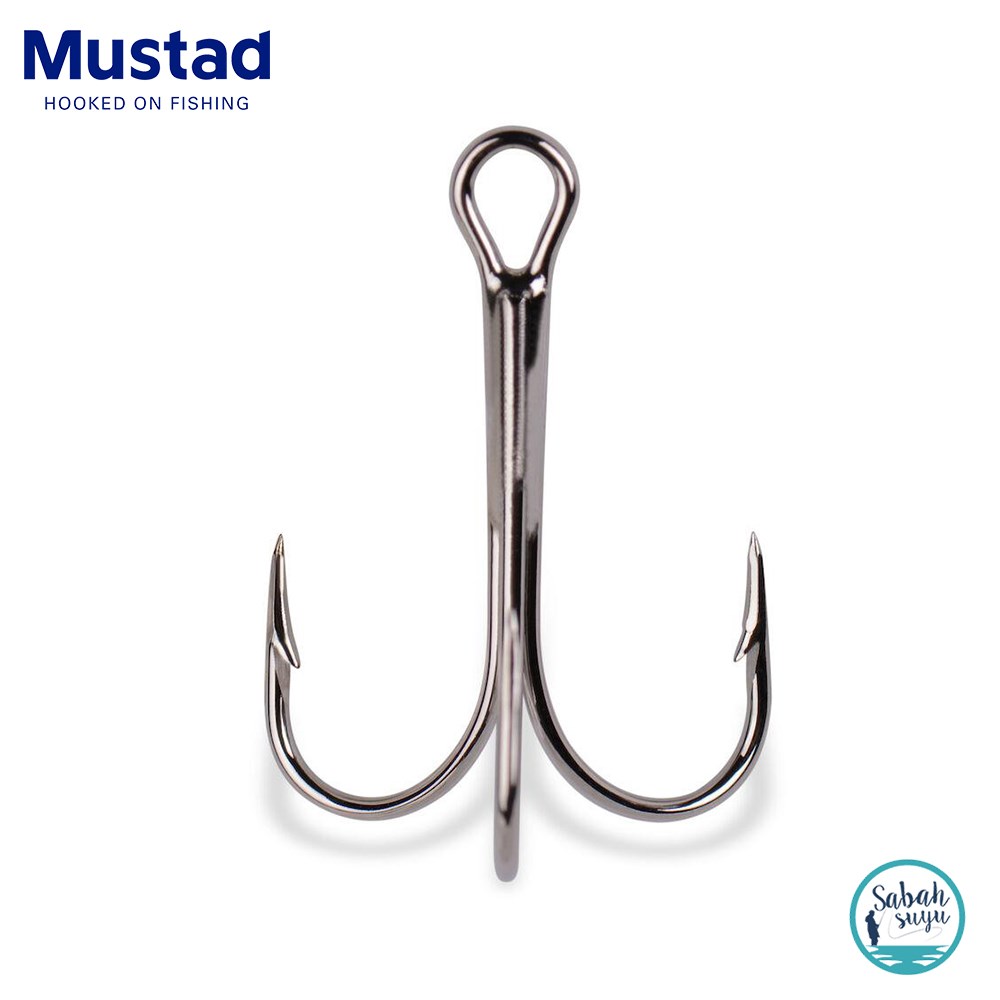 Mustad 3553 Üçlü İğne #12 (50 Ad)