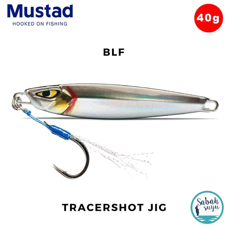 Mustad Tracershot Jig 40gr 8.5cm BLF