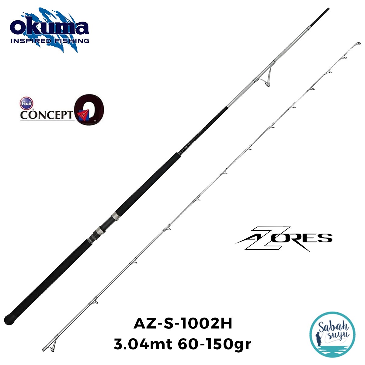 Okuma Azores 3.04mt 60-150gr (2P) Shore Jigging Kamış