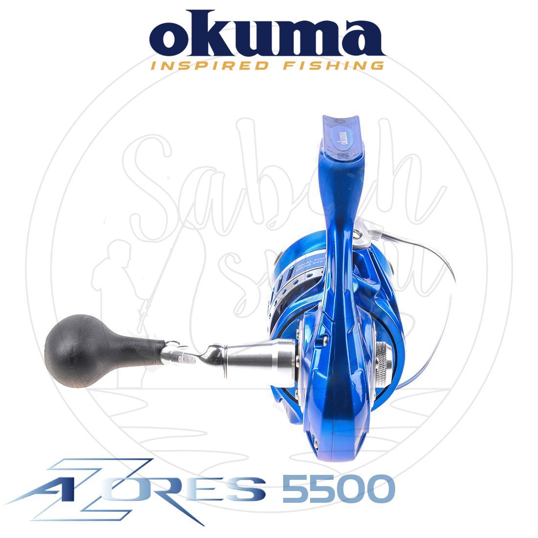 Okuma Azores Blue 5500 Spin Olta Makinesi