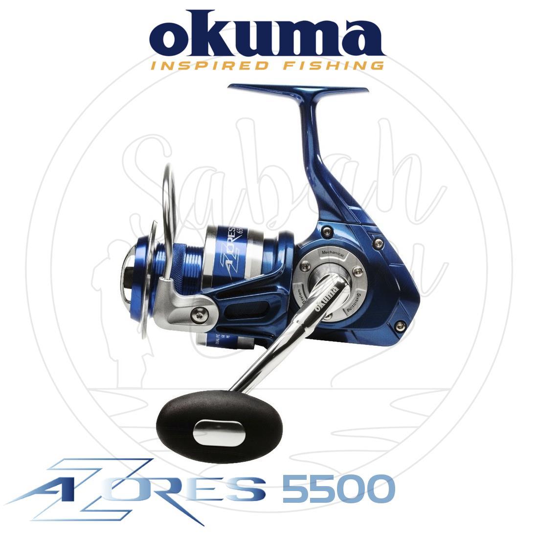 Okuma Azores Blue 5500 Spin Olta Makinesi
