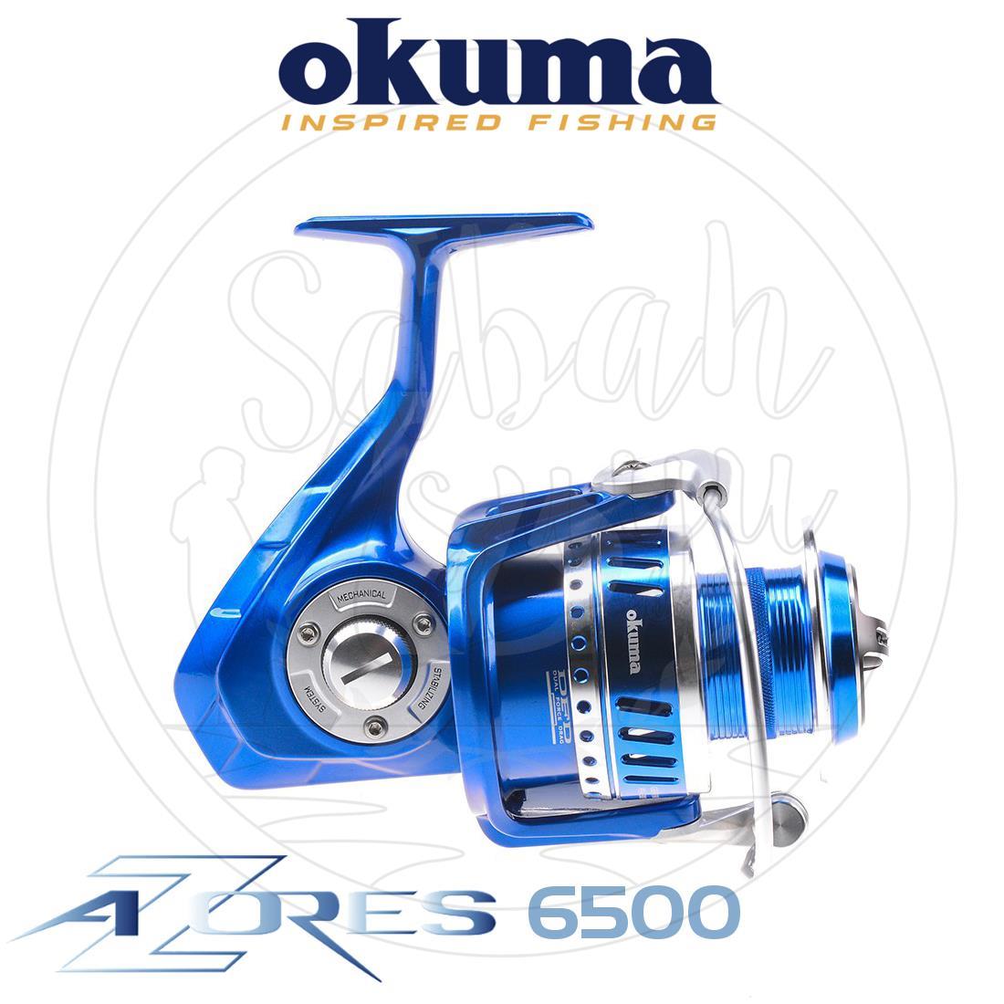 Okuma Azores Blue 6500 Spin Olta Makinesi