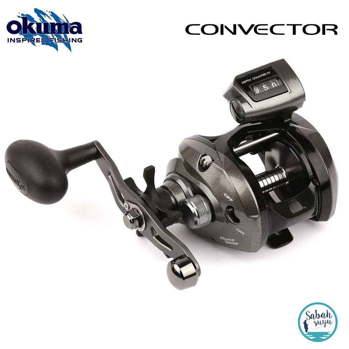 Okuma Convector CV-354DLX Çıkrık/Baitcasting Jig Olta Makinesi (Sol El)