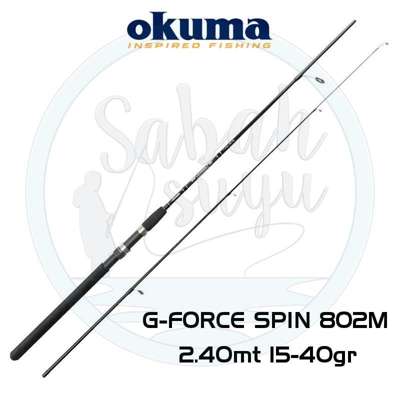 Okuma G-Force 802M 2.40mt 15-40gr Spin Olta Kamışı