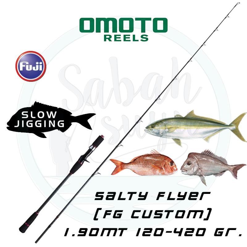 Omoto Salty Flyer FG Custom Slow Jig Kamış 1.90mt 120-420gr