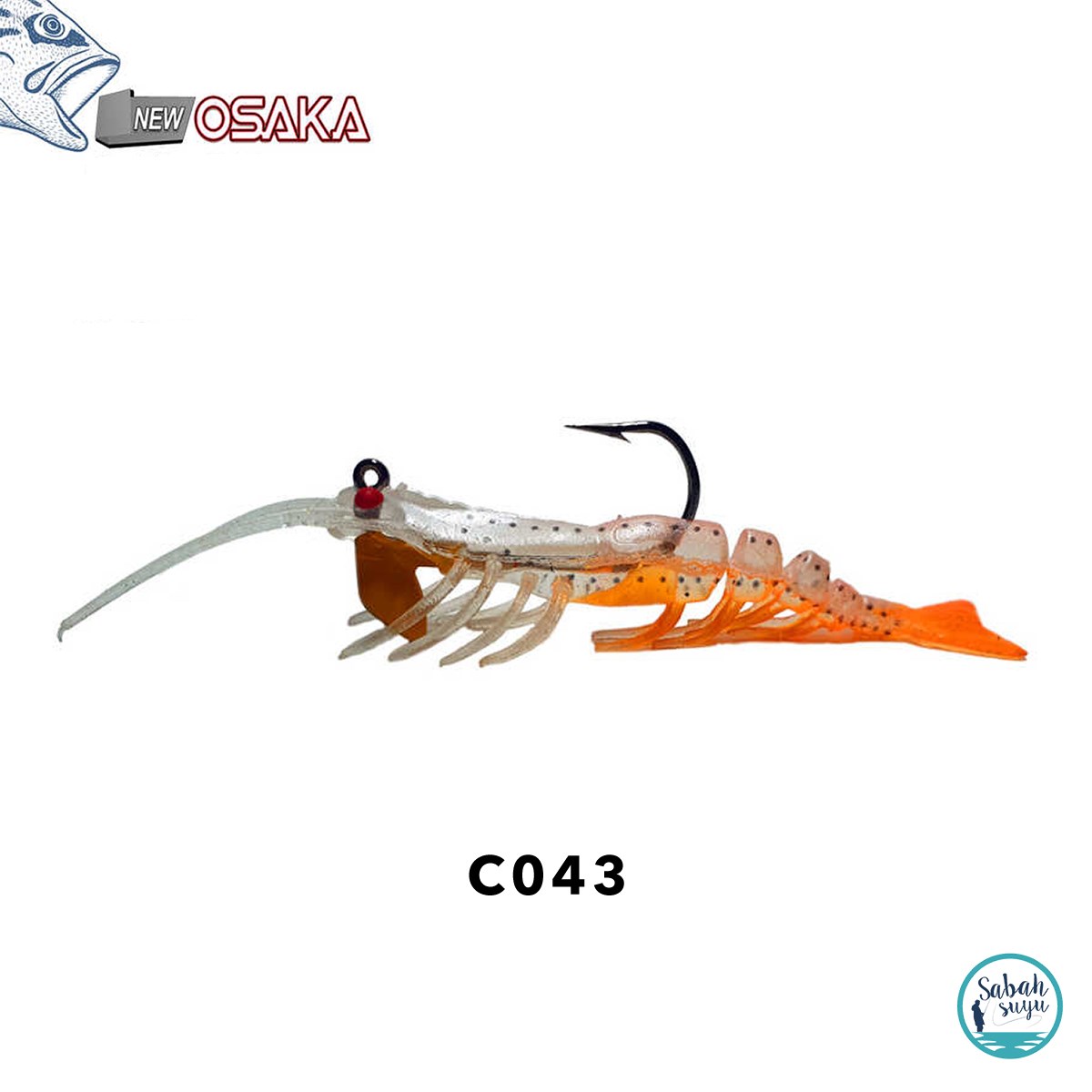 Osaka Caridina Shrimp TPE Yumuşak Karides 5cm 3.5gr C043