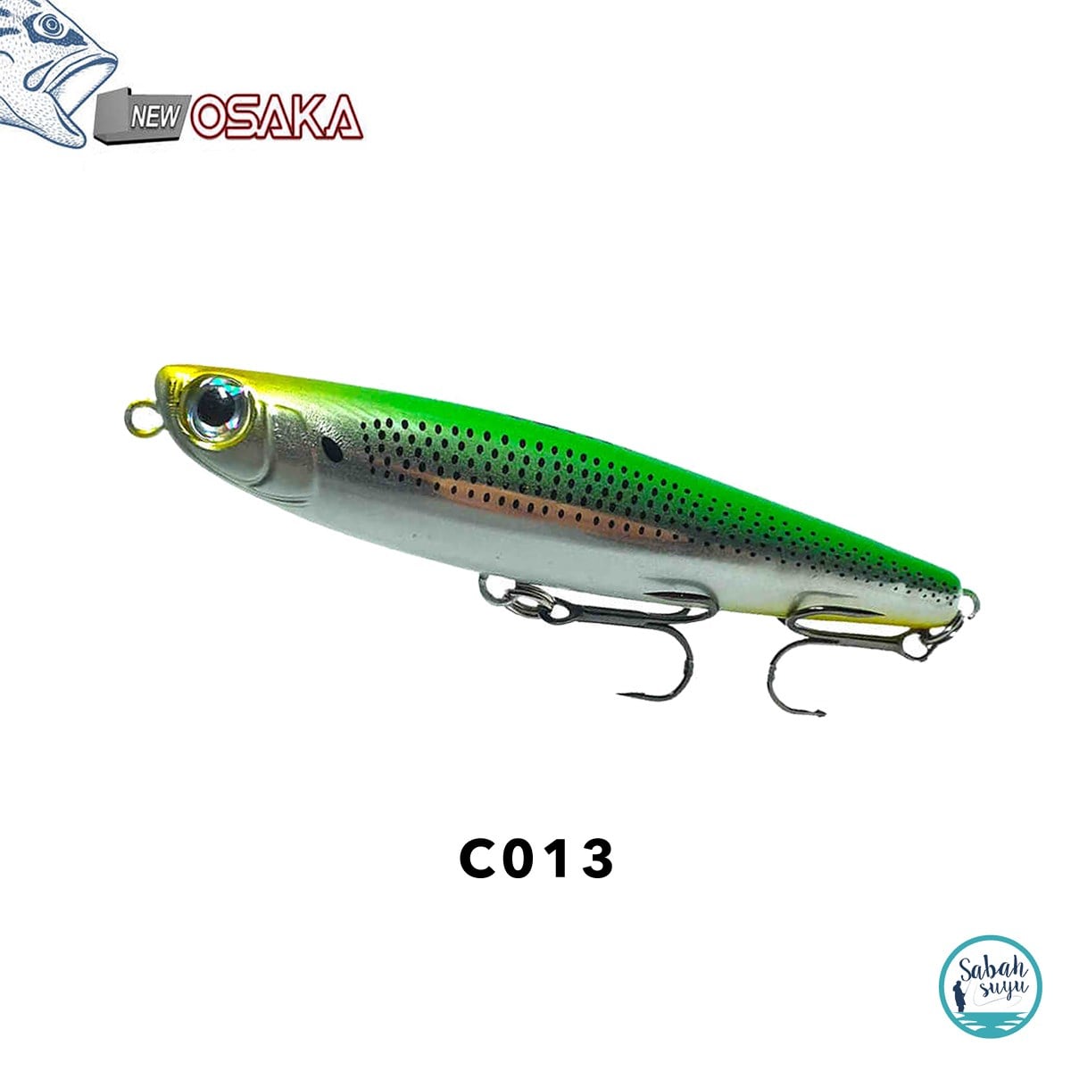 Osaka Shadow Rise Topwater 8.5cm 11.7gr Maket Balık C013