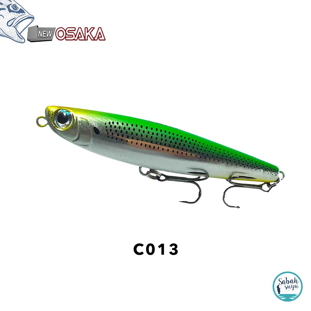 Osaka Shadow Rise Topwater 8.5cm 11.7gr Maket Balık C013