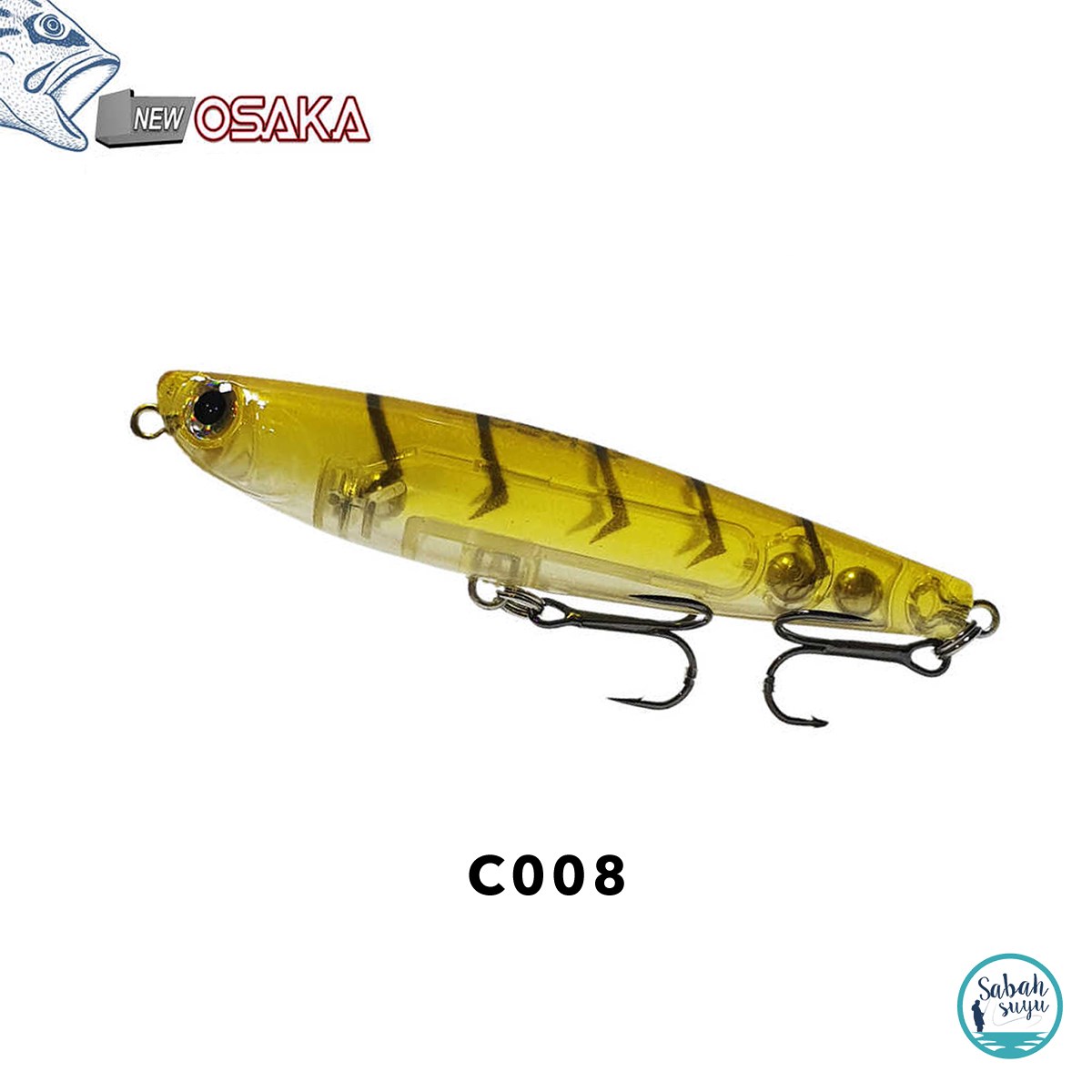 Osaka Shadow Rise Topwater 8.5cm 11.7gr Maket Balık C008