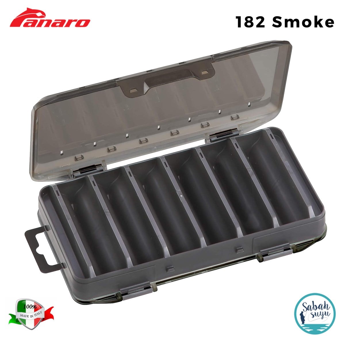 Plastica Panaro 182 13 Gözlü Ç.T. Kutu 176X104X37mm Smoke