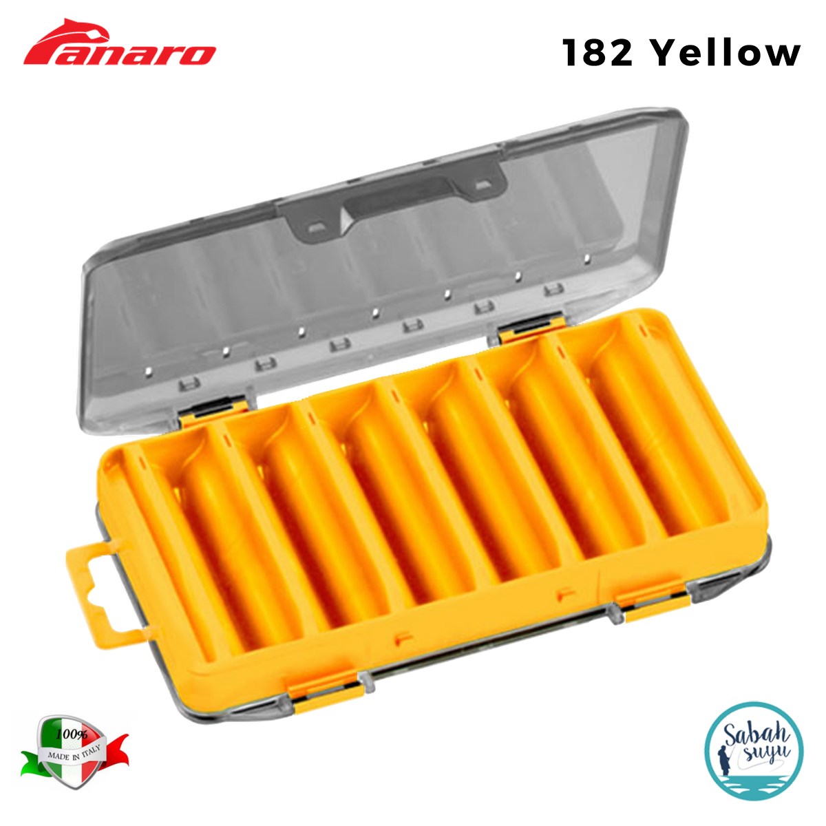 Plastica Panaro 182 13 Gözlü Ç.T. Kutu 176X104X37mm Yellow