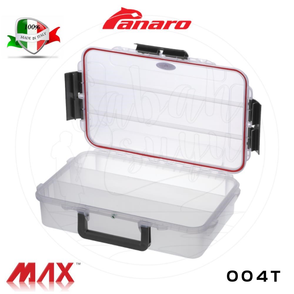 Plastica Panaro Max004T Bölmeli Sızdırmaz Kutu 350x230x86mm.