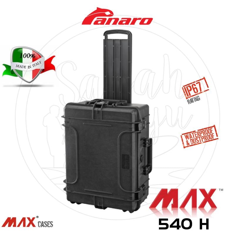 Plastica Panaro Max540H Koruyucu Seyahat Çantası 604X473X283mm. Black