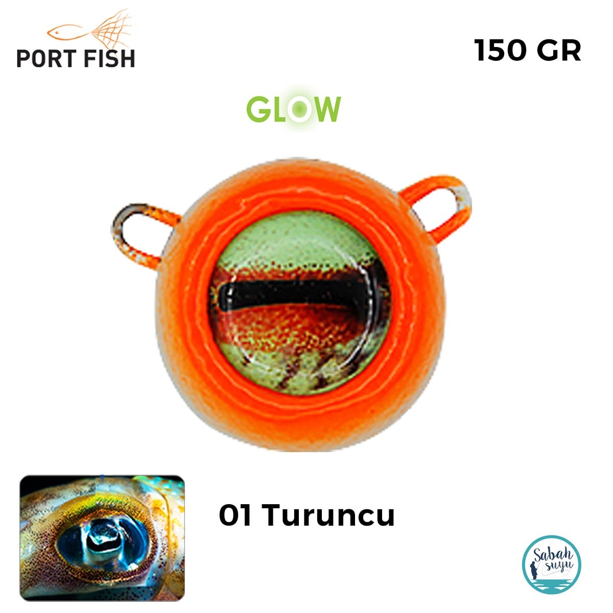 Portfish Touch Melek Gözü 150gr - 01 Turuncu