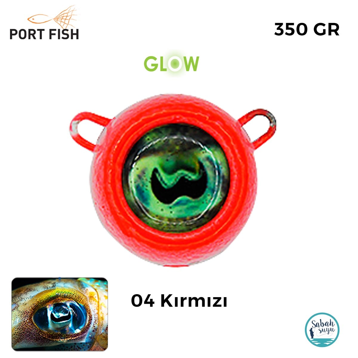 Portfish Touch Melek Gözü 350gr - 04 Kırmızı