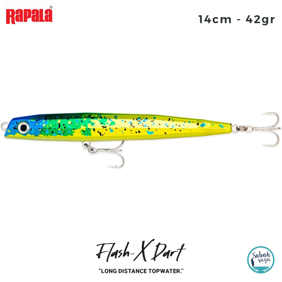 Rapala Flash-X Dart 14cm 42gr #MAHI