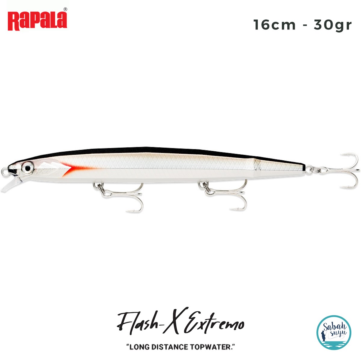 Rapala Flash-X Extremo 16cm 30gr #FS