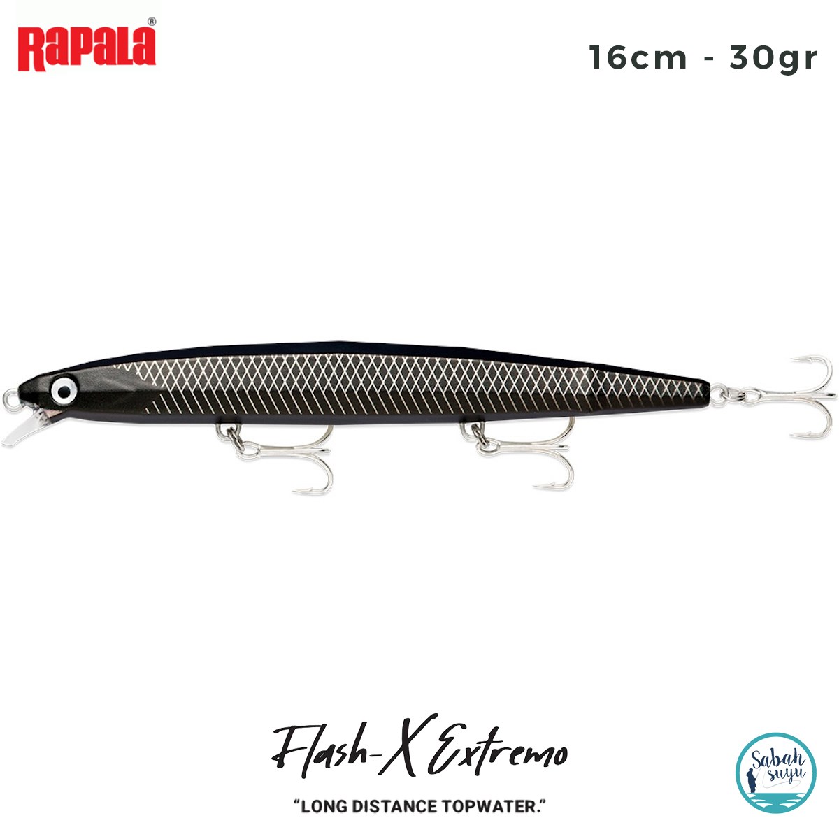 Rapala Flash-X Extremo 16cm 30gr #MBLU