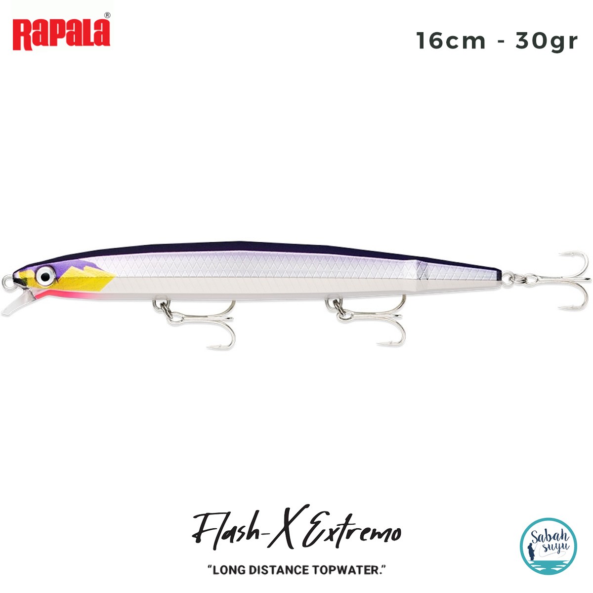 Rapala Flash-X Extremo 16cm 30gr #PD