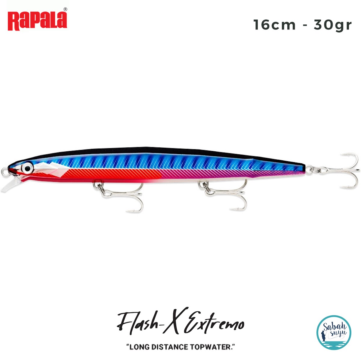 Rapala Flash-X Extremo 16cm 30gr #STBL