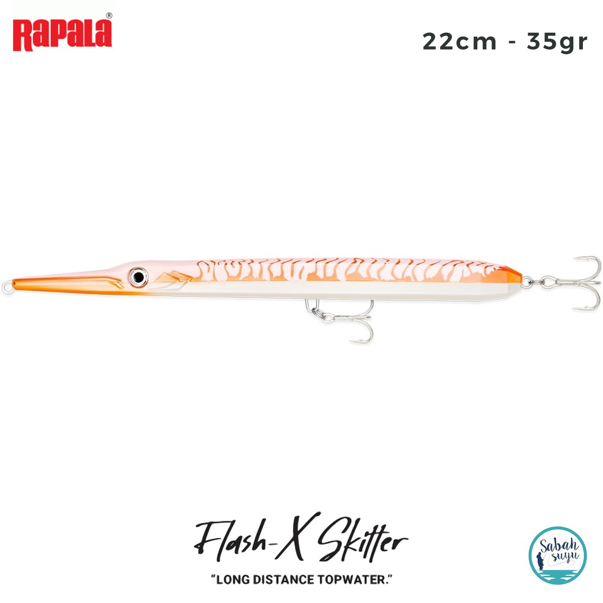 Rapala Flash-X Skitter 22cm 35gr #GIG