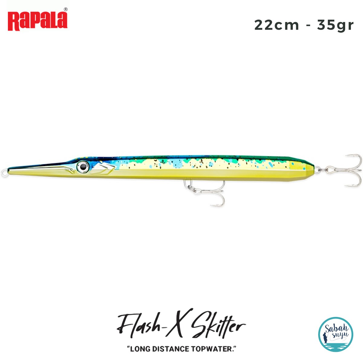 Rapala Flash-X Skitter 22cm 35gr #MAHI