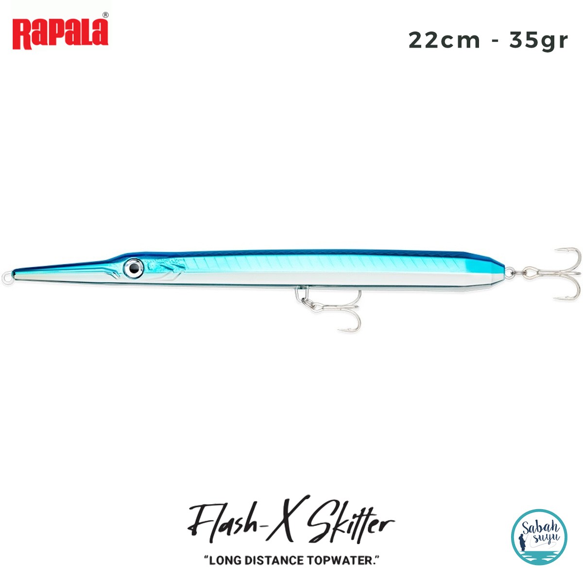 Rapala Flash-X Skitter 22cm 35gr #NF