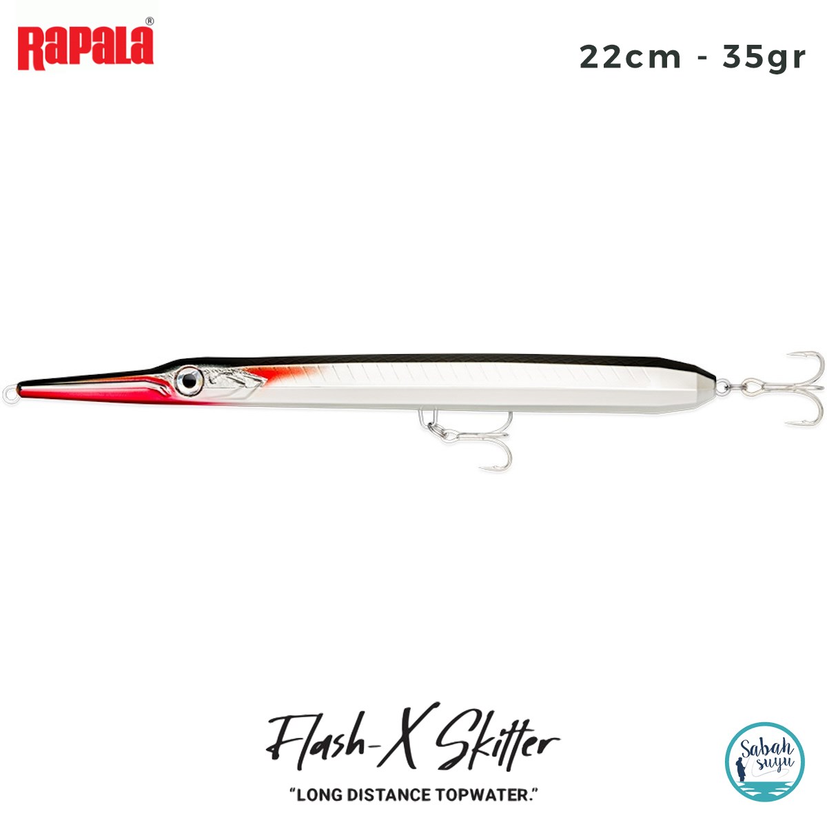 Rapala Flash-X Skitter 22cm 35gr #S