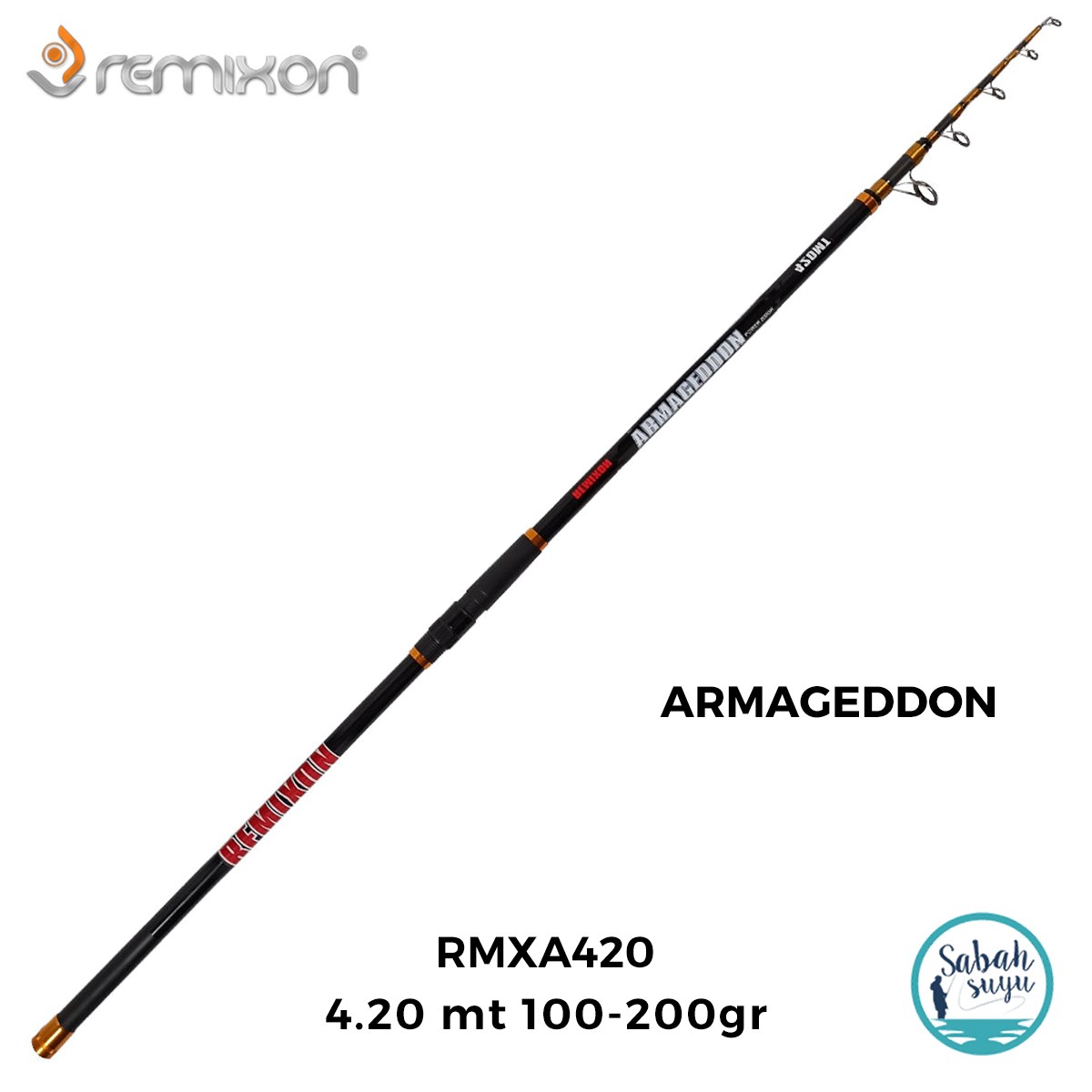 Remixon Armageddon 4.20mt 100-200gr Teleskopik Surf Kamış