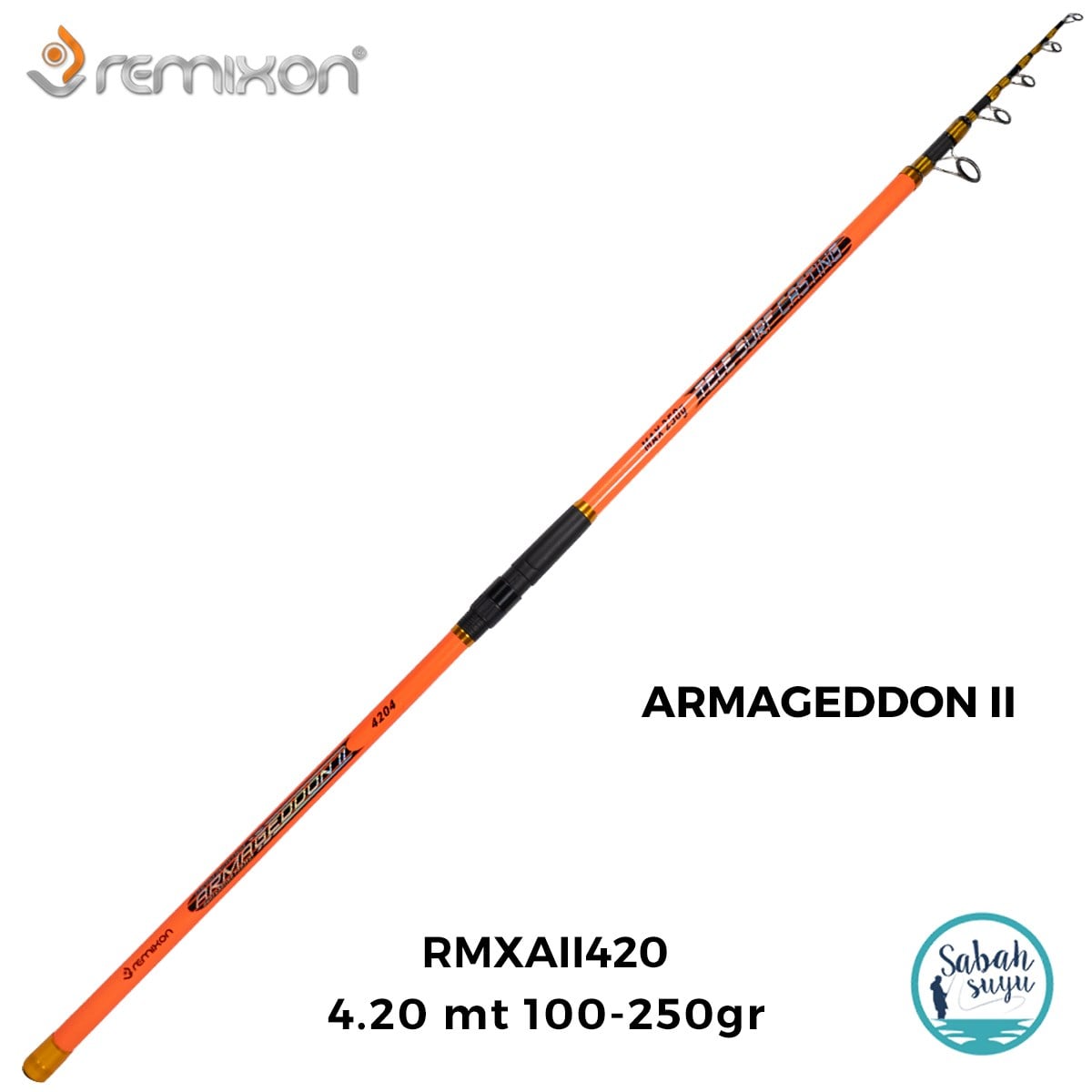 Remixon Armageddon II 4.20mt 100-250gr Teleskopik Surf Kamış
