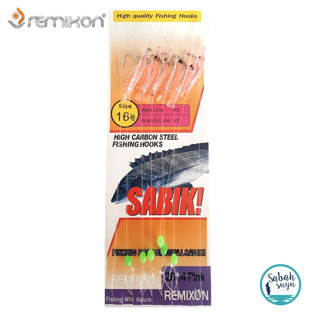 Remixon DH-2014 Karides Çapari Açık Pembe #16