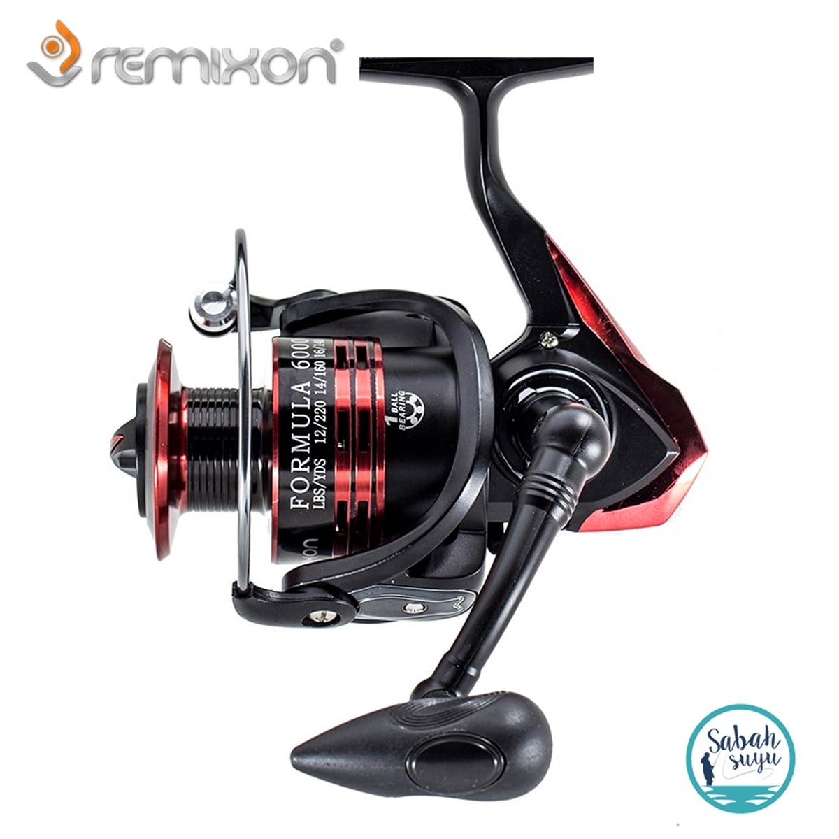 Remixon Formula 6000 Red 1+1 BB Spin Olta Makinesi