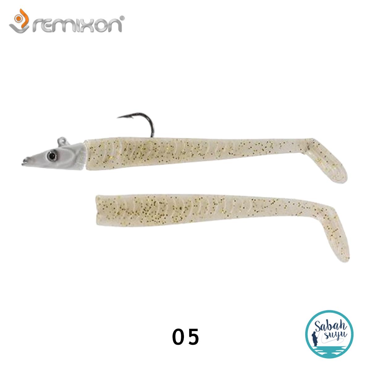 Remixon Snake Shad Silikon Yem 11cm 10gr (2+2 Adet) #05 White Glitter