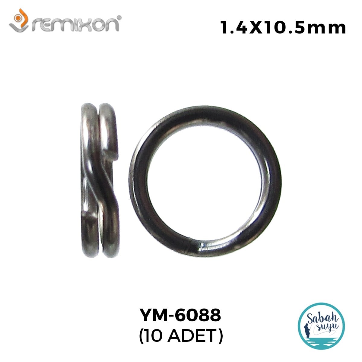 Remixon YM-6088 Split Ring Halka 1.4X10.5mm (10Ad)