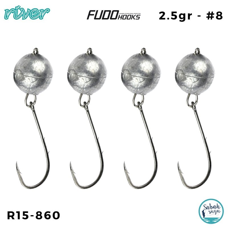 River Mafsallı Jig Head 2.5gr #8 (4 Adet)