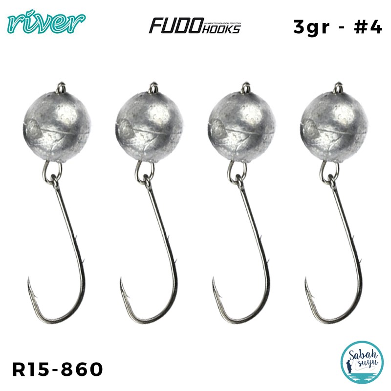 River Mafsallı Jig Head 3.0gr #4 (4 Adet)