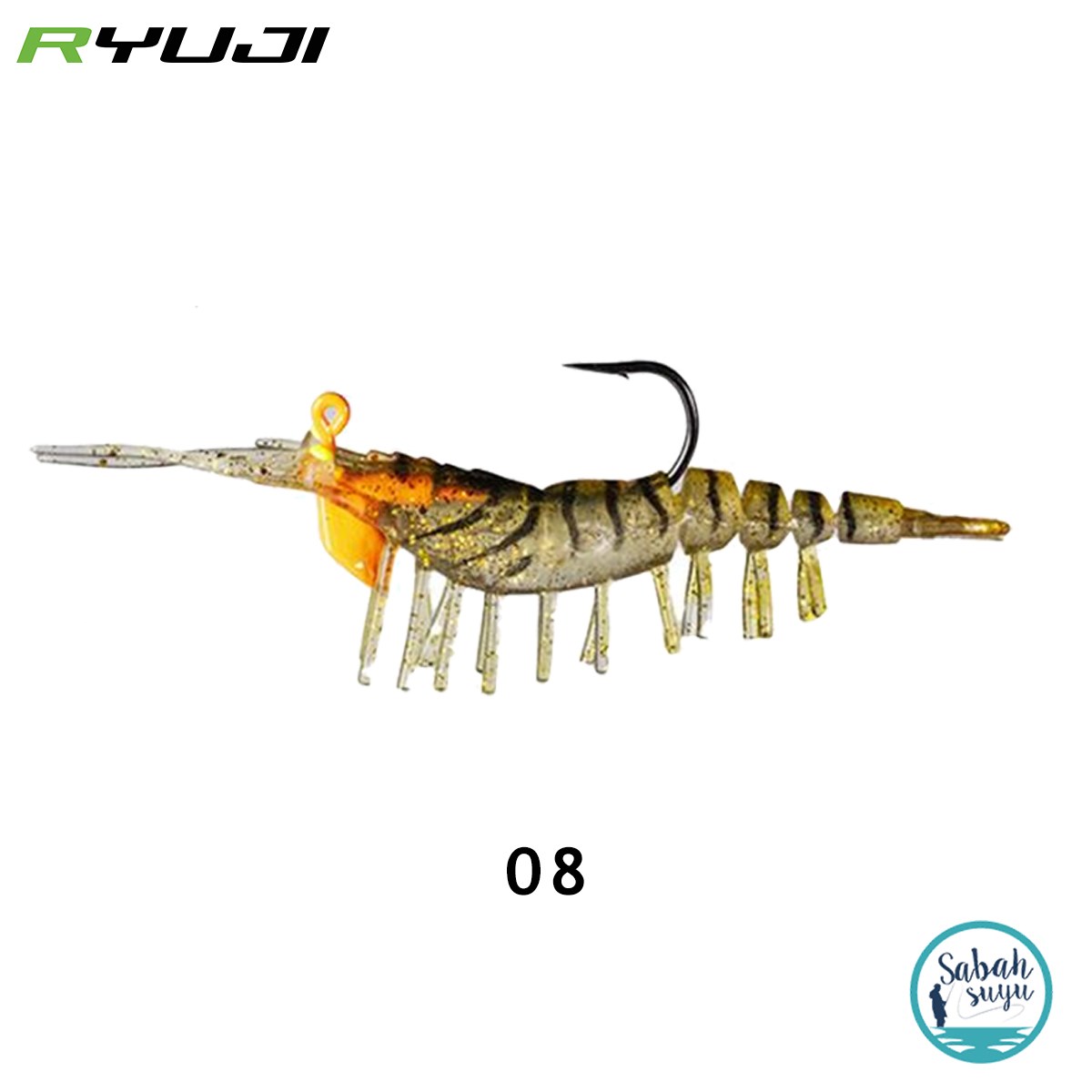 Ryuji Ayu Shrimp 7.5cm 7.2gr Silikon Karides 08