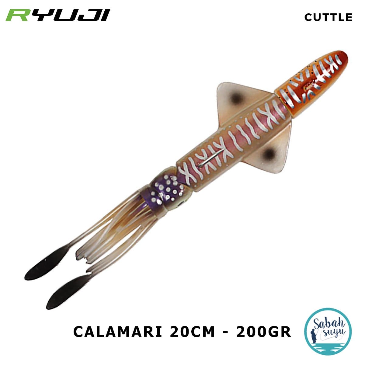 Ryuji Calamari Silikon Kalamar 20cm 200gr Cuttle