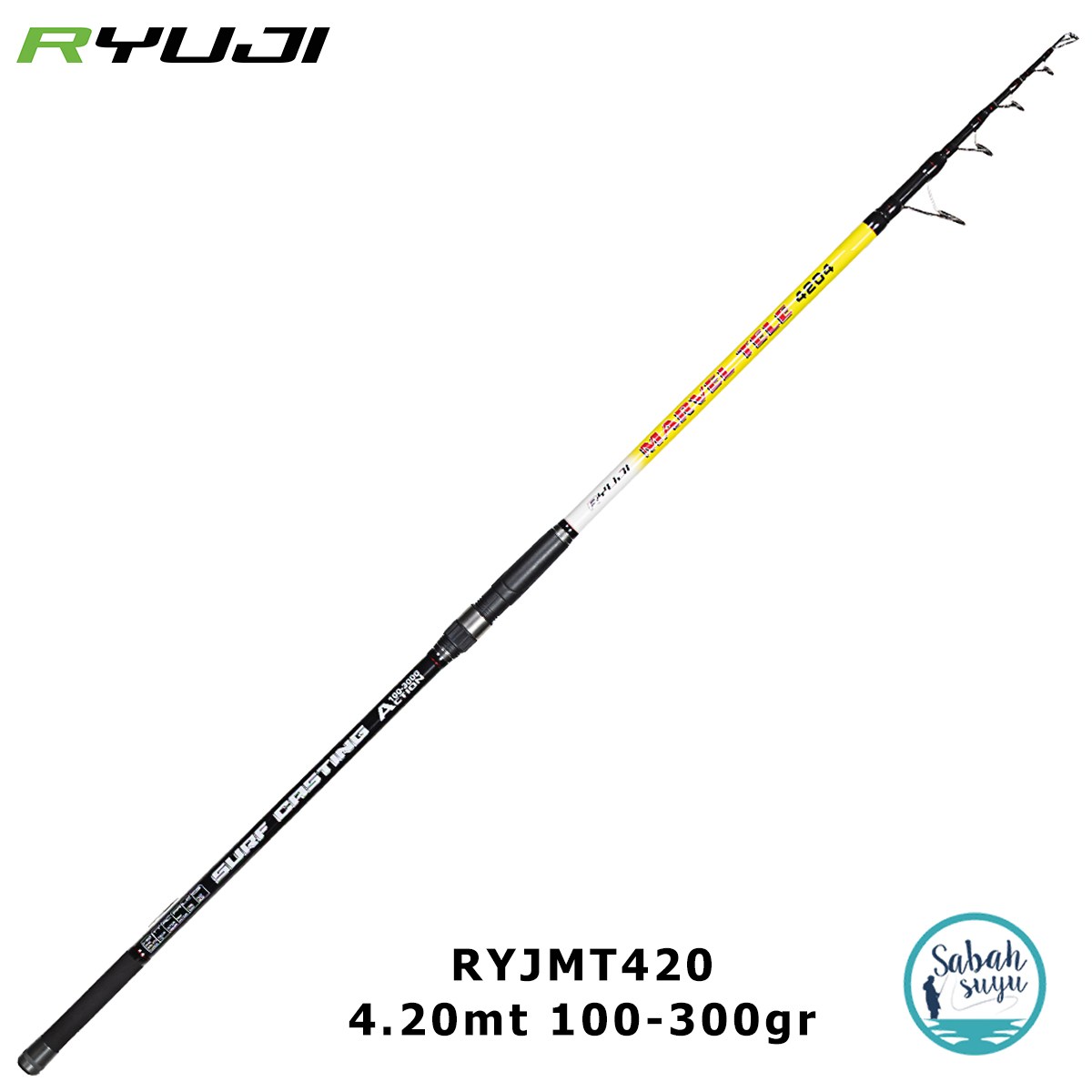 Ryuji Marvel 4.20mt 100-300gr Teleskopik Surf Kamış