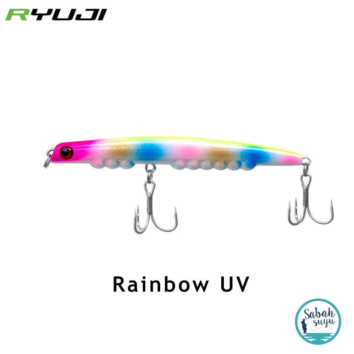 Ryuji Montero 95S 9.5cm 12.5gr Sahte Balık Rainbow UV