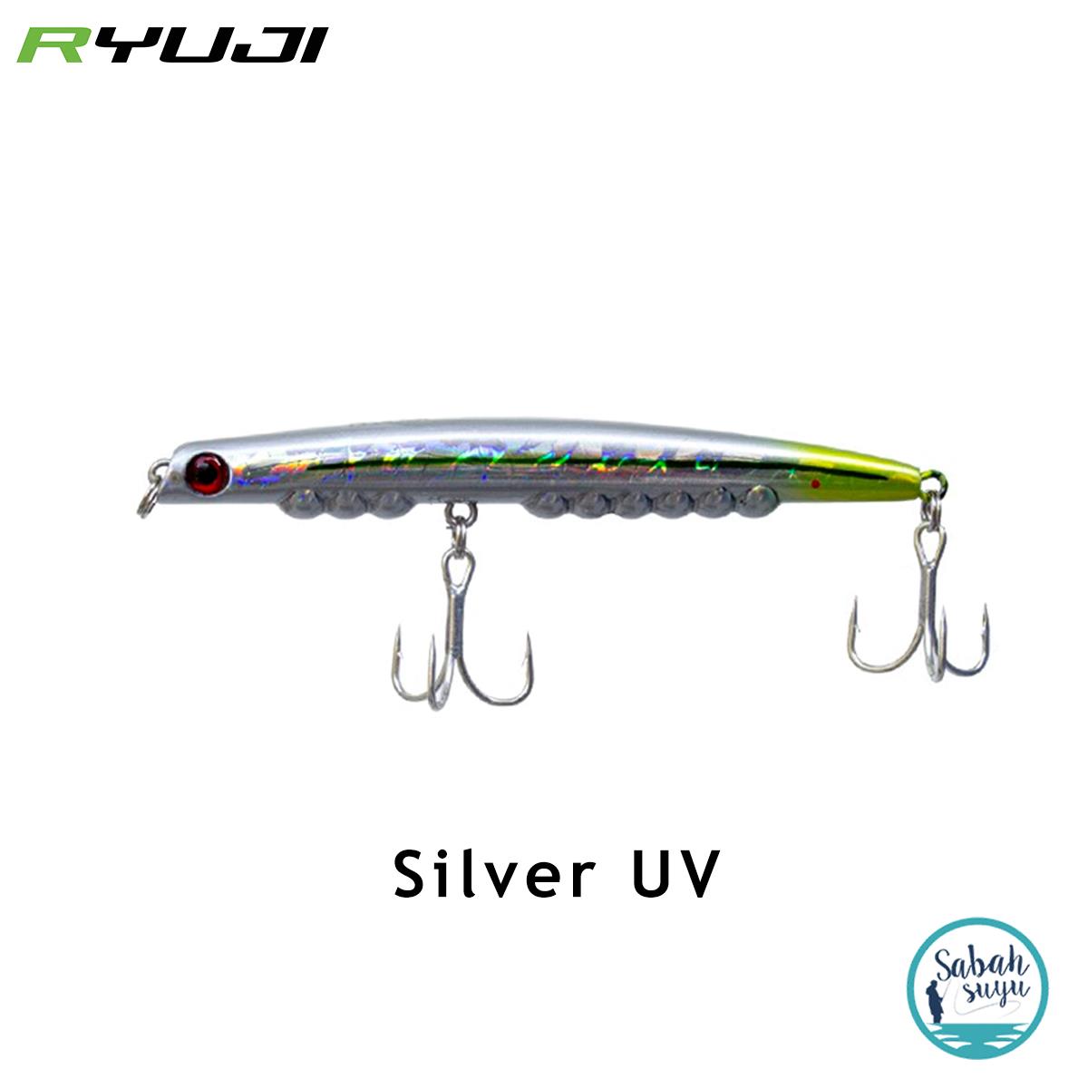 Ryuji Montero 95S 9.5cm 12.5gr Sahte Balık Silver UV