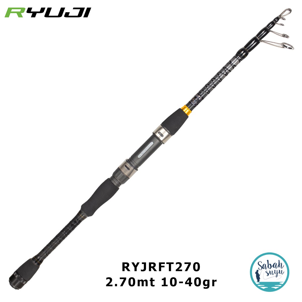 Ryuji Rock Fish 2.70mt 10-40gr Teleskopik Spin Kamış
