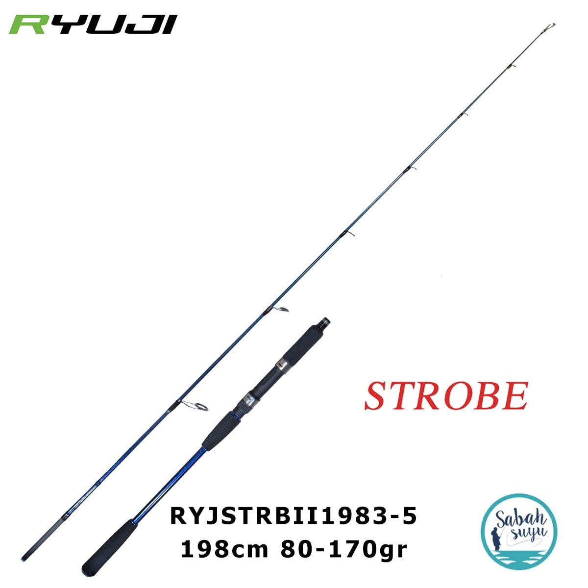 Ryuji Strobe II 1.98mt 80-170gr (S2P) Jigging Kamış