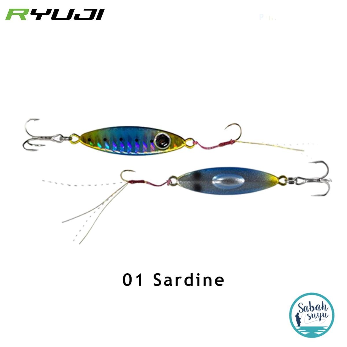Ryuji Zuby Jig 43mm 15gr 01 Sardine