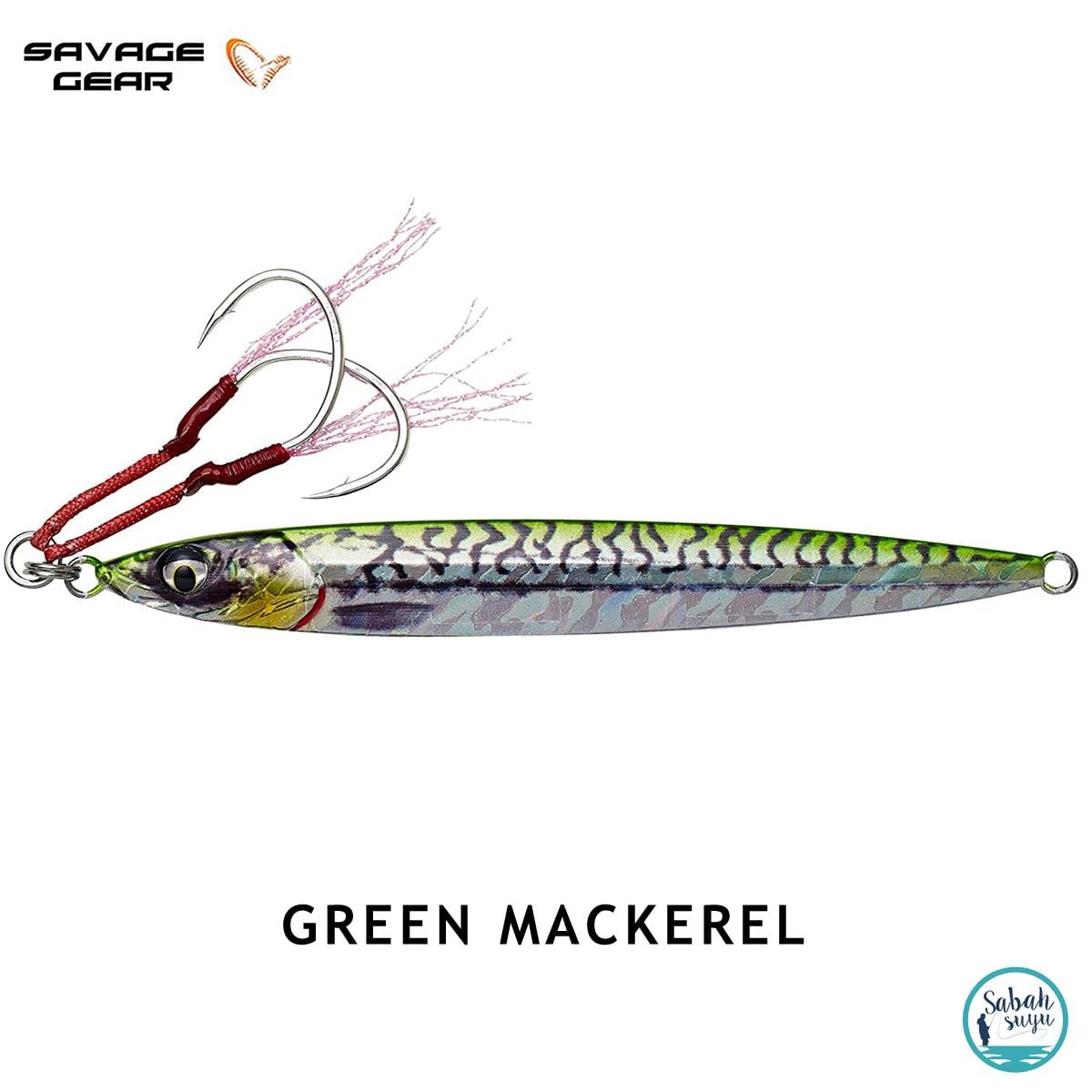 Savage Gear 3D Jig Minnow Jig 80gr 14cm Green Mackerel