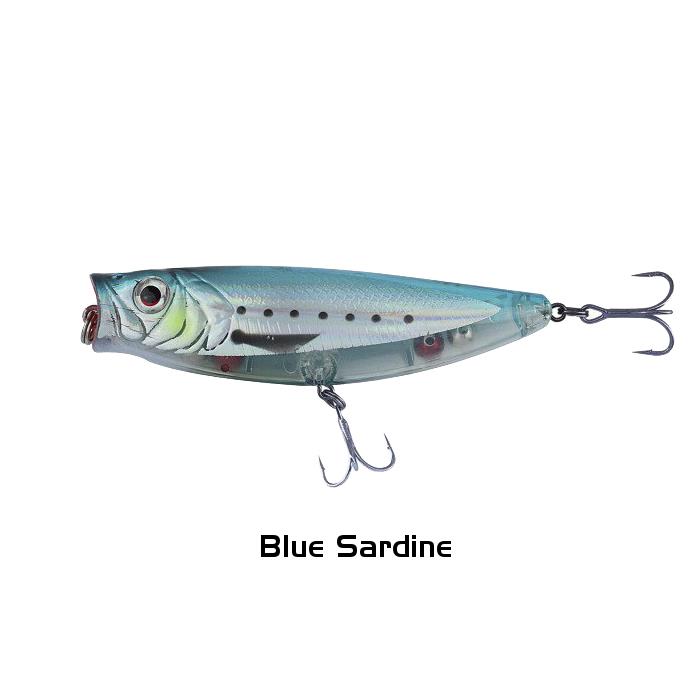 Savage Gear 3D Minnow Pop Walker 55 5.5cm 5gr Suni Yem Blue Sardine